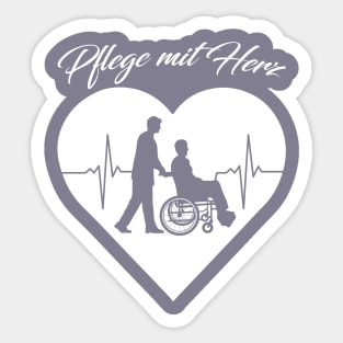 Nursing Care Caregiver Nursing Hospice Sticker